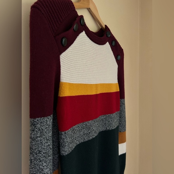 NWOT Genuine People Knitted Long Sleeve Woman’s  Sweater Dress Size Small - Picture 3 of 7